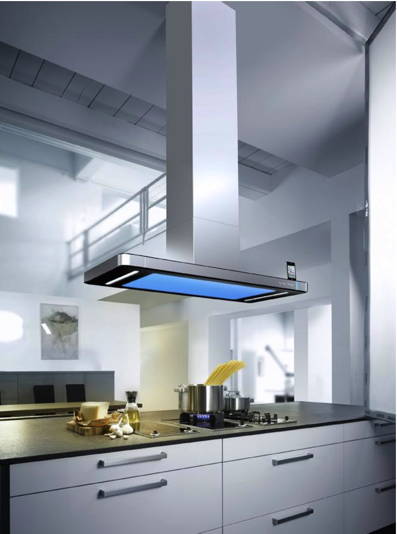 New innovative extractor hoods from Blanco by Gutmann are show