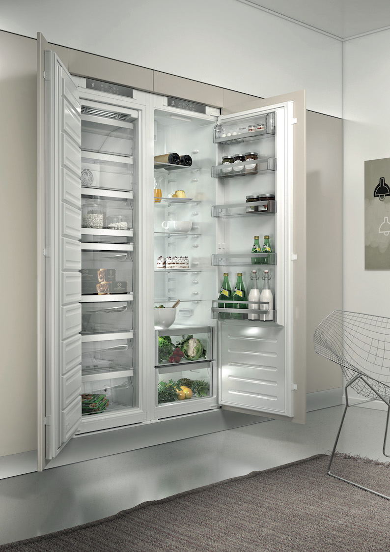 Whirlpool launches premium, builtin, sidebyside, refrigeration pair